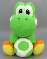 【中古】ぬいぐるみ ヨッシーのぬいぐるみ with ヨッシーのタマゴ 「一番くじ スーパーマリオ いつも一緒マリオ＆フレンズ」 ラストワン賞