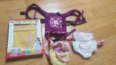 ぬいぐるみ赤ちゃん抱っこ紐とぬいぐるみおくるみなど