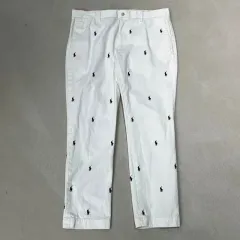 ポロ ラルフローレン ロゴ刺繍 チノパンツ s08867