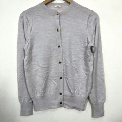 訳あり イエナ ウール100％ 丸襟ニットカーディガン