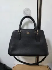 コーチ ブラック トートバッグ ショルダーバッグ