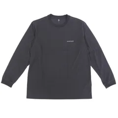 [モンベル] Tシャツ ロンT メンズ 長袖 ウイックロン ロングスリーブT UVカット 1114688 (ブラック(BK) /L) [ブラック(BK)] [L]