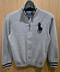(最高品質)正規品 ポロラルフローレン キッズ ニットジップアップ S (8歳前後)