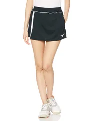 [ミズノ] テニスウェア スカート 62JB0203 レディース ブラック×ホワイト 日本 S (日本サイズS相当) [ブラック/ホワイト] [S]