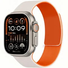 【人気商品】44mm 42mm 45mm 41mm 46mm 40mm 38mm 49mm 簡単装着 交換ベルト ライチ風 軽量 強磁力 11 バンド 10 9 バンド 8 Watch 7 6 Apple 5 シリコン 4 3 マグネット 2 アップルウォッチ