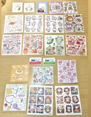 8月まで) 韓国雑貨 文房具 ダイアリーデコ IN スティッカー シール まとめ売り まとめ 出品