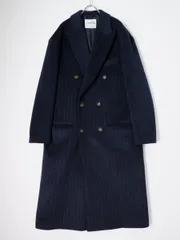 ZARAザラ 2025AW SOSHIOTSUKI x ZARA オーバーサイズフィット ピンストライプ柄コート【L-XL】【MCTA80392】