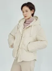 ラッシーエント グース ダウン パディング (55) アイボリー