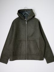 FEELS.フィールズ上杉柊平デザイン OMBRE CHECK OUTER SHIRT BLUE