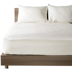 綿100% ゴム留め マットレスカバー G01 ボックスシーツ マチ幅30cm (マットレス厚25cmまで対応) ベッドカバー 【デイリーコレクション】 ベッドシーツ シングルロング(幅97cm×長さ210cm) キナリ