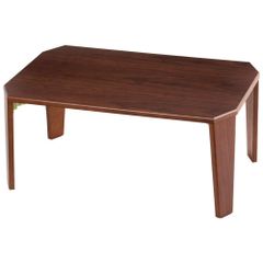 ブラウン OCTM-75 おしゃれ 一人暮らし 単身 折れ脚センターテーブル 75×50×33cm 折りたたみ センターテーブル テーブル アイリスプラザ