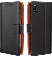 ★【J.DL直営店】 Galaxy A21 ケース Galaxy A20 ケース 手帳型 A21 手帳 おしゃれ ギャラクシーA20 ケース 手帳型 携帯カバー レザー 耐衝撃 耐摩擦 全面保護 マグネット式 カード収納 スタンド機能 (ブラック)