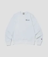 チャンピオン スモール スクリプト ロゴ スウェット 白