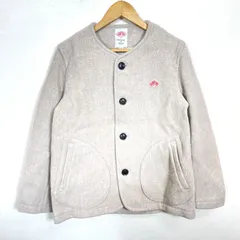 訳あり ダントン ウールモッサ 36 M ベージュ系 ウール ジャケット コート