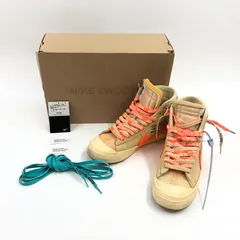 【現状渡し品】NIKE ナイキ × OFF-WHITE オフホワイト THE 10 : BLAZER MID 