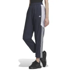[アディダス] ジャージボトム チーム ルーズフィット ウインドブレーカーパンツ KTX58 レディース レジェンドインク/シルバードーン(JG5710) [レジェンドインク/シルバードーン(JG5710)] [L]