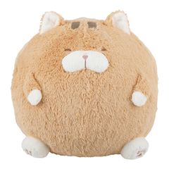 りぶはあと コロコロハンドマフ ねこ肯定感 とらねこのしゃけ (全長約22cm) お昼寝 クッション ねこグッズ 34212-42 [とらねこのしゃけ] [W22xD22xH22cm]
