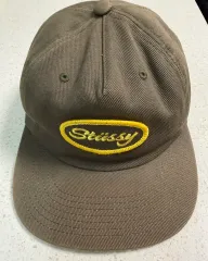 STUSSY ステューシー ウール 帽子 ベースボールキャップ スナップバック