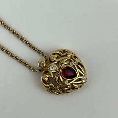 クリスチャンラクロワ Vintage ハートペンダント - メルカリ