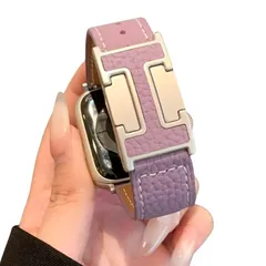 【数量限定】45mm 44mm 42mm 46mm 41mm 40mm 38mm 49mm 本革 レザー バンド 交換ベルト おしゃれ 可愛い アップルウォッチ かわいい 女性 レディース コンパチブル 革 通気 ツバキ MONO] Watch Series