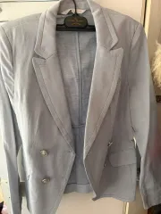 オリーブ デ オリーブ ブルー ジャケット