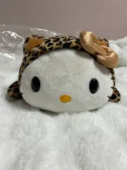 クラシック レア ハローキティ レオパード ぬいぐるみ ティッシュケース