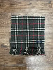 BURBERRY 100% カシミア ノヴァチェック マフラー グレー