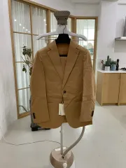 スーツサプライ コットン スーツ キャメル 36S 出品 韓国国内 95 新品