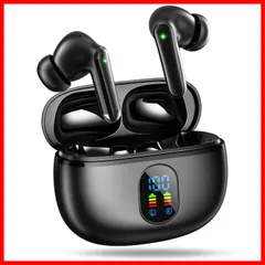 【特価商品】Type-C タッチ操作 急速充電 完全ぶるーとぅーす 自動ペアリング IPX7防水 ENCノイズキャンセリング+DNS技術 最大60時間連続再生 片耳/両耳 LEDディスプレイ残量表示 ブルートゥース 小型/軽量 【2025業界新開発&最先端Bl