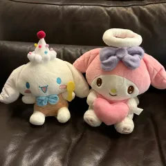 新品 サンリオ マイメロディ シナモロール ぬいぐるみ まとめ