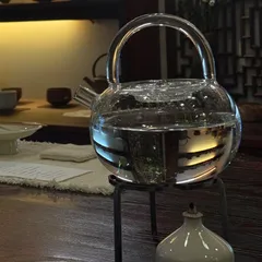 耐熱ガラスポット　780ml 急須ガラス茶器｜煮茶ポット