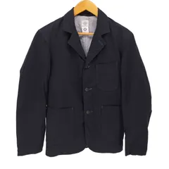 ポストオーバーオールズ POST OVERALLS USA製 裏地ストライプ ツイル コットン 3B ワーク ジャケット メンズ JPN：S 