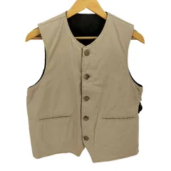 Garments Engineered ベージュフィッシングベスト S Garments Engineered ベージュフィッシングベスト S