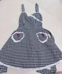 量産型さくらんぼ ギンガムチェック ONE PIECE