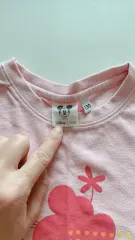 ディズニー ミッキーマウス ピンク Tシャツ 130