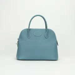 最終価格‼︎ HERMES エルメス ボリード31 ブルージーン SV金具 HERMES ボリード31 ブルージーン トリヨンクレマンス シルバー金具 □P