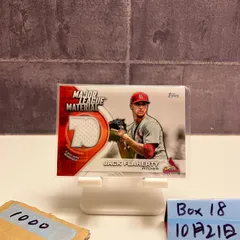 2021 Topps Jack Flaherty St. Louis Cardinals ジャージ card Player-worn memorabilia カード