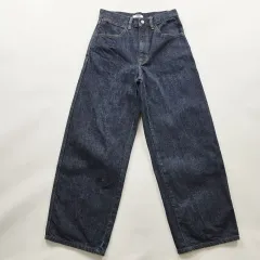 UNIQLO ユニクロ デニム ズボン インディゴデニム サイズ26 R3525