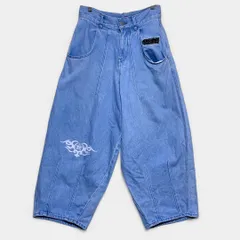 9090　ナインティナインティ　ジーンズ　テクノ バルーン デニム パンツ　バギー