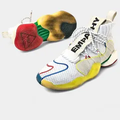 アディダスオリジナルス　スニーカー　ホワイト　クレイジー BYW LVL X