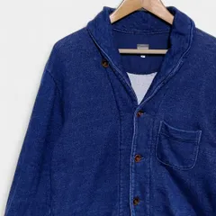 モモタロウジーンズ　スウェット ジャケット　カーディガン　カウチンニット　インディゴ