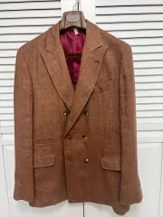 ★美品★ブルネロ クチネリ コットン テーラードジャケット ブラウン カジュアル 2025年最新】BRUNELLO CUCINELLI メンズ テーラードジャケットの人気