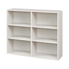 白井産業 フリーラック シェルフ 本棚 整理棚 FUL-1885WH フルニコ