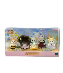 美品 エポック社 シルバニアファミリー お花ばたけのなかまたち ミニドール