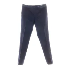 【中古】インコテックス INCOTEX ウール イージスラックスパンツ ネイビー【サイズ48】【メンズ】