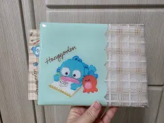 ハンギョドン PVC ベージュ チェック フラット ポーチ