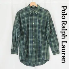 Polo Ralph Lauren BLAKE 長袖シャツ　チェック　刺繍ロゴ