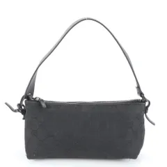 極美品 グッチ GG キャンバス 103399 レザー ショルダーバッグ 肩掛け ワンショルダー アクセサリーポーチ レディース RCE DE48-6【中古】