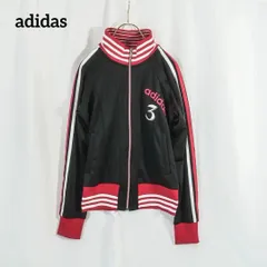 ☆美品☆ 激レア adidas トラックジャケット　ロゴ刺繍　3番　レディース