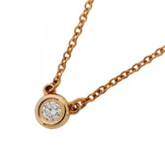 ティファニー(Tiffany) ティファニー ネックレス バイザヤード 1PD 18KPG ピンクゴールド ダイヤモンドレディース
